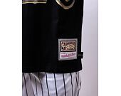 Triko Mitchell & Ness Los Angeles Lakers Big Face 4.0 Tee Black