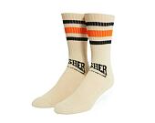 Ponožky HUF × Thrasher Center Field Sock Natural