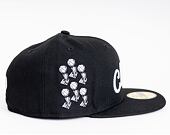 Kšiltovka New Era 59FIFTY NBA22 City Alternate Chicago Bulls Black & White Fitted Cap