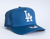 Dětská kšiltovka New Era 9FORTY Kids A-Frame Trucker MLB Tonal Mesh Los Angeles Dodgers Snapback Blu