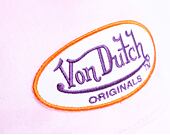 Kšiltovka Von Dutch Kent Trucker Velvet Lt.Pink/White