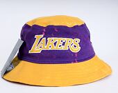 Klobouk New Era NBA Washed Pack Tapered Bucket Los Angeles Lakers True Purple