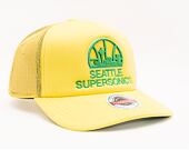 Kšiltovka Mitchell & Ness Keep On Truckin Trucker Hwc Seattle Supersonics Yellow