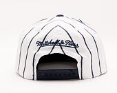 Kšiltovka Mitchell & Ness NCAA Retro Pinstripe Snapback University Of Michigan White