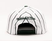 Kšiltovka Mitchell & Ness NBA Retro Pinstripe Snapback Hwc Milwaukee Bucks White