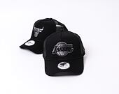 Kšiltovka New Era - NBA Black on Black 9FORTY Trucker - Chicago Bulls - Black