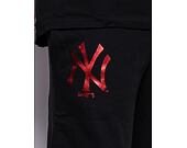 Tepláky New Era MLB Foil Joggers New York Yankees Black / Red
