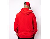 Mikina New Era NBA Foil Print Hoody Chicago Bulls Red/Black