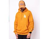 Mikina New Era MLB League Essential Back Print Hoody Los Angeles Dodgers Orange/White