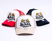 Kšiltovka Von Dutch Baker Trucker Foam White/Tan