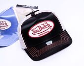 Kšiltovka Von Dutch Cary Trucker Satin Black/White