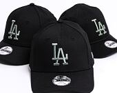 Dětská Kšiltovka New Era 9FORTY Kids MLB Chyt League Essential 9forty Los Angeles Dodgers Black/Jade