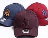 Kšiltovka New Era 9FORTY MLB League Essential Snapback New York Yankees Maroon