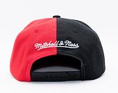Kšiltovka Mitchell & Ness Split Crown Snapback Toronto Raptors Black