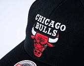 Kšiltovka Mitchell & Ness Classic Red Snapback Chicago Bulls Black