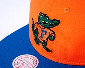 Kšiltovka Mitchell & Ness Jumbotron Snapback University Of Florida Orange / Red