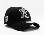 Kšiltovka New Era 39THIRTY NFL22 Sideline Las Vegas Raiders Black / White