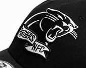Kšiltovka New Era 39THIRTY NFL22 Sideline Carolina Panthers Black / White