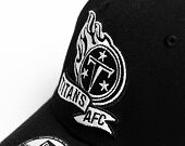 Kšiltovka New Era 39THIRTY NFL22 Sideline Tennessee Titans Black / White