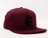 Kšiltovka Etnies Icon Snapback Burgundy