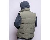 Vesta Karl Kani OG Reversible Paisley Puffer Vest black/military green