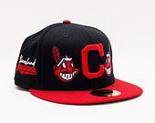 New Era × Adam Wave 59FIFTY MLB “Banned” Cleveland Indians Fitted