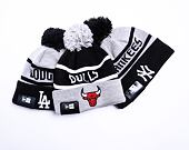 Kulich New Era MLB Jake Cuff Beanie Los Angeles Dodgers Heather Grey / Team Color