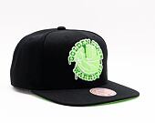 Kšiltovka Mitchell & Ness SLIME DRIP SNAPBACK HWC Golden State Warriors Black