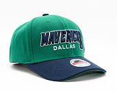 Kšiltovka Mitchell & Ness SHREDDER STRETCH SNAPBACK HWC Dallas Mavericks Green
