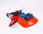 Kšiltovka Mitchell & Ness PAINTBRUSH SNAPBACK University Of Florida White / Orange