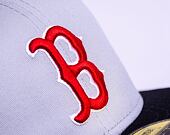 Kšiltovka New Era 59FIFTY MLB Series 5 Boston Red Sox Grey