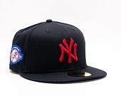 Kšiltovka New Era 59FIFTY MLB Patch 5 New York Yankees Navy