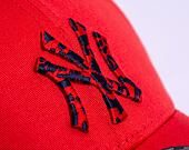 Kšiltovka New Era 9FORTY MLB Seasonal Infill  New York Yankees Alert Red/Navy