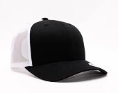 Kšiltovka Yupoong Retro Trucker 2-Tone Black / White