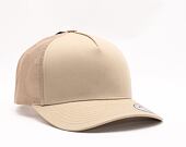 Kšiltovka Yupoong 5-Panel Retro Trucker Cap Khaki