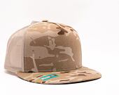 Kšiltovka Yupoong Multicam Trucker Cap Arid / Tan