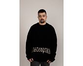 Svetr Wasted Paris Sweater Pilled Kingdom - Black