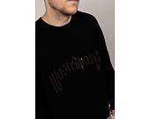 Svetr Wasted Paris Sweater Iron Pitcher - Black