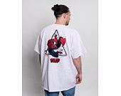 Triko HUF x Spider-Man Thwip Triangle T-Shirt white