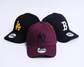 Kšiltovka New Era 9FORTY MLB League Essential New York Yankees Maroon