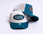 Kšiltovka Von Dutch Boston Trucker Cotton Twill White/White