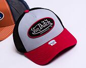 Kšiltovka Von Dutch Boston Trucker Cotton Twill Grey/Black