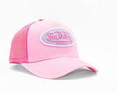 Kšiltovka Von Dutch Boston Trucker Cotton Twill Pink/Purple