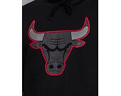 Mikina New Era NBA Outline Logo Pull Over Hoody Chicago Bulls Black/Red