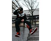 Tepláky New Era NBA Neon Logo Joggers Chicago Bulls Black/Red