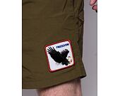 Kraťasy Goorin - Bird Bath - Dark Green