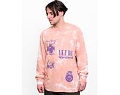 Triko HUF Disorder Longsleeve coral