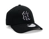Kšiltovka New Era 9FORTY MLB Team Outline New York Yankees Black / Tropic Purple
