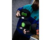 Kšiltovka Mitchell & Ness SLIME DRIP SNAPBACK HWC Golden State Warriors Black