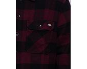 Košile Dickies New Sacramento Shirt Maroon